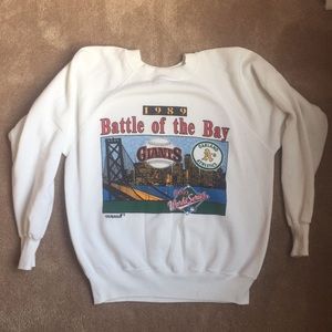 Vintage ‘Battle of the Bay’ 1989 crew neck sweater